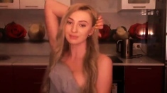 Webcam Hot Blonde Fingering