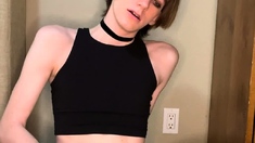 Solo webcam tranny masturbation