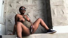 Big boobs ebony belle Jade Aspen get dick and jizz