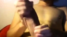 Giant dick webcam huge cock masturbation