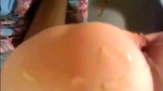 Amateur gaping and anal